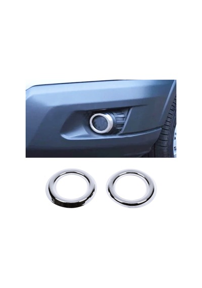 Ford Transit 2014-2019 Arası Krom Sis Çerçeve 2prç P.çelik
