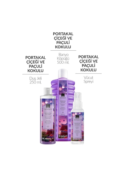 Senses Oriental Escape Portakal Çiçeği Ve Paçuli Kokulu Banyo Paketi Fresh