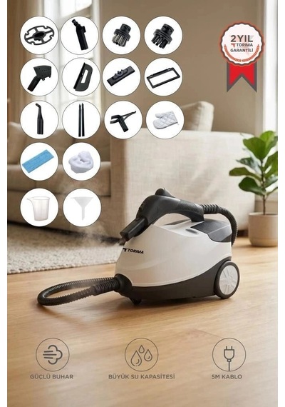 Premium Torima Buharlı Temizleyici Halı Koltuk Cb08c Yardımcı Ev Tipi