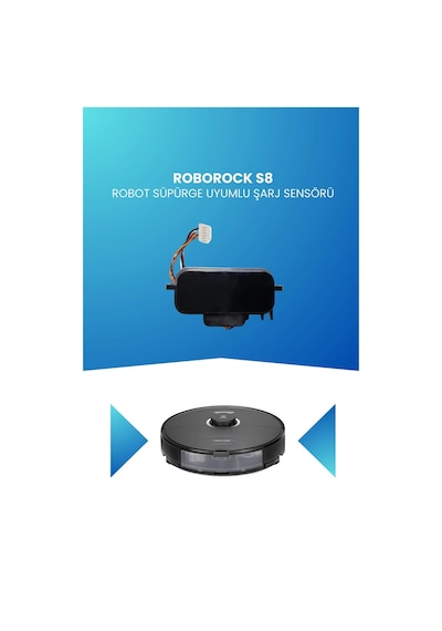 Roborock S8 Robot Süpürge Uyumlu Şarj Sensörü