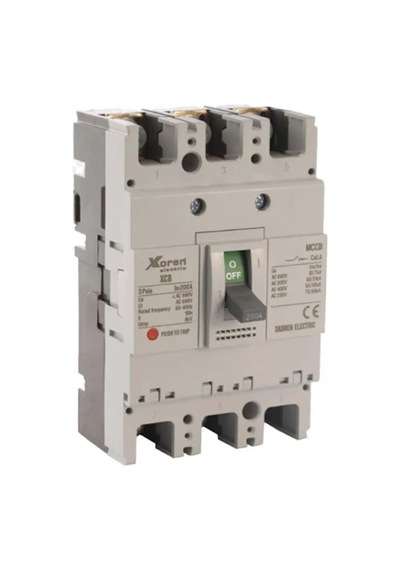 Xkoren Xcb3ff50-0160-0100a ,3-faz/100a/50ka Termik Şalter