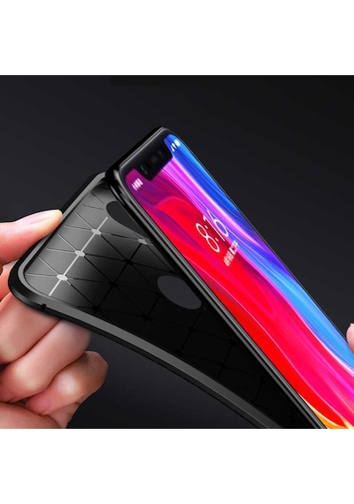 Xiaomi Mi Max 3 Kilif Karbon Silikon Case 389460787