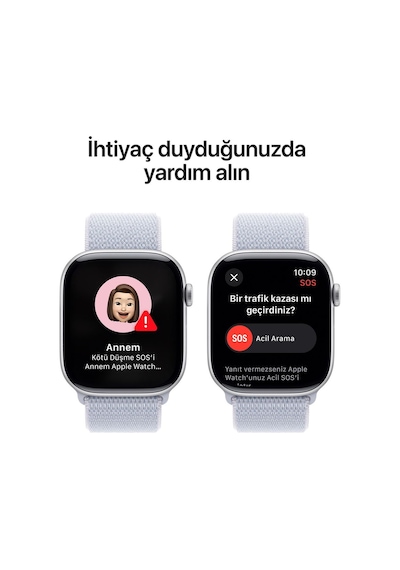 Apple Watch Series 10 GPS 42 MM Alüminyum Kasa Spor Loop Akıllı Saat (Apple Türkiye Garantili)
