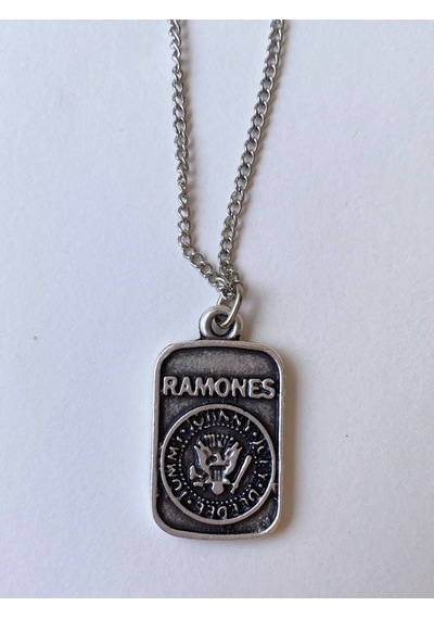Paytak Moda Ramones Rock Metal Zincir Kolye Pytkznkly104 Beyaz