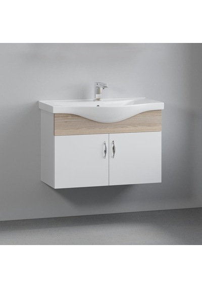 Denko Akyazı 80 Cm Mdf Alize Banyo Dolabı,Alt Modül Ve Lavabo Çok Renkli Denko Akyazı 80 Cm Mdf Alize Banyo Dolabı,Alt Modül Ve Lavabo Çok Renkli