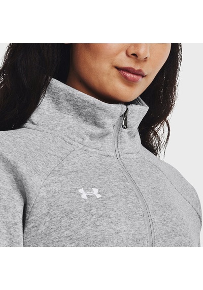 Under Armour Rival Fleece Kadın Gri Dik Yaka Sweatshirt Gri