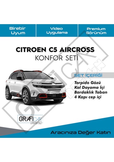 Citroen C5 Aircross Konfor Seti - Ses Kumaş Kaplama (422583025) Citroen C5 Aircross Konfor Seti - Ses Kumaş Kaplama (422583025)