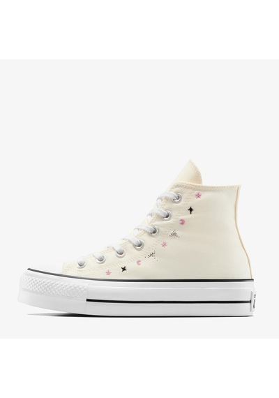 Converse Chuck Taylor All Star Lift Platform Celestial Kadın Krem Sneaker