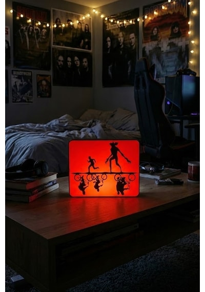 Stranger Things Tasarımlı Dekoratif Aydınlatma 603-1