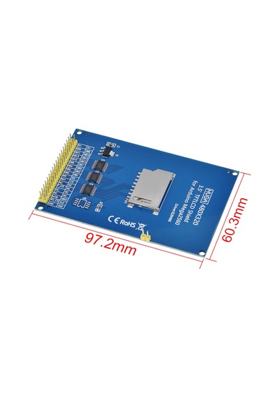 3.2 İnch 480X320 Arduino Mega 2560 Uyumlu Lcd Modül Hx8357 Hvga S
