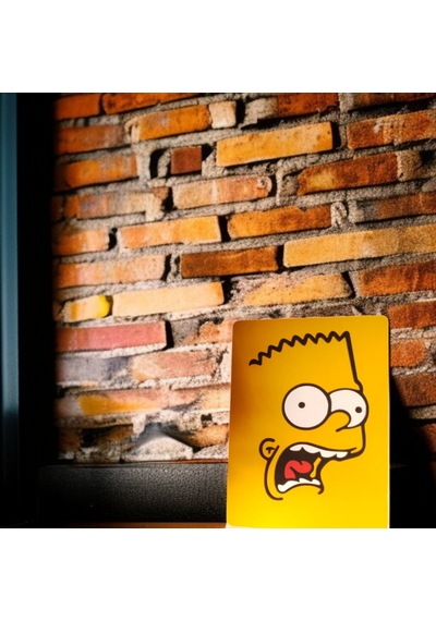 Thisrock 10x14 Cm Ahşap Bart Simpson Tablo 1