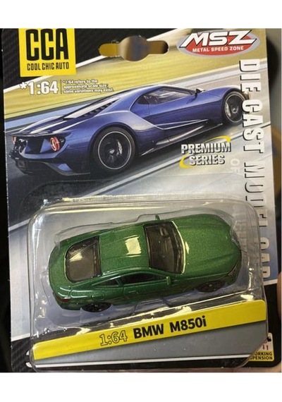 Cca Premium Series Bmw M850i Yeşil 1/64 Model Araba