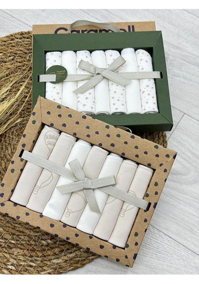 Caramell 7lı Agız Sılme Mendılı 2 Paket Mö226