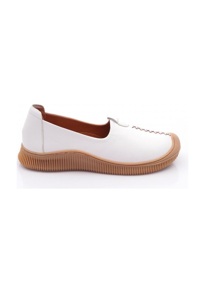 Dgn 25121 Kadin Comfort Ayakkabi Beyaz