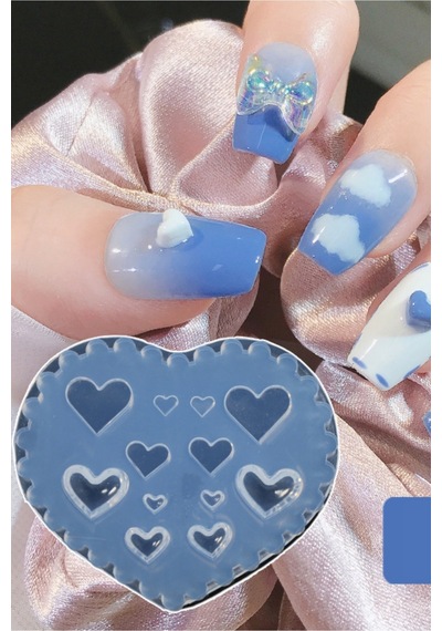 Nail Art Charm Silikon Kalıp Nail Art Desen Kalıbı, Charm Tırnak Süsleme 3d Silikon Kalıp 26