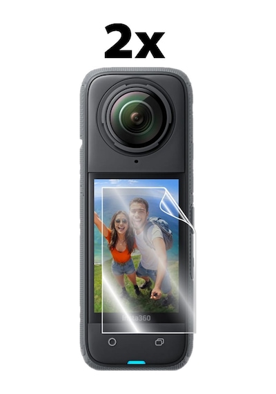 Insta360 X4 360 Action Kamera İle Uyumlu Ipg Hydrogel Ekran Koruyucu 2 Adet