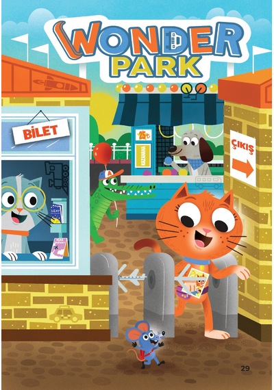 Kit ve Kubo Lunapark Hız Treninde