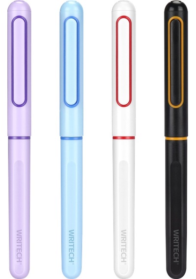 Wrıtech W-5156a1 Space Up Metal 0,7mm Mor Gövde Versatil Kalem - 6'lı Kutu 001 Siyah