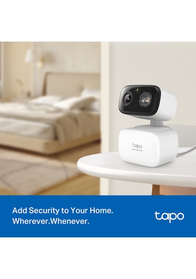 Tp-link Tapo C216 Iç Ve Dış Mekan Wi-fi Güvenlik Kamerası 2k 3mp Netlik 360 Pan/tilt Hareketli Renkli Gece Görüşü