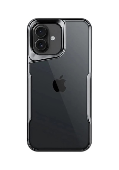 Apple Uyumlu iPhone 16 Plus Kılıf Boyi Silikon Kapak - Titan Gri 0.2M-Çok Renkli
