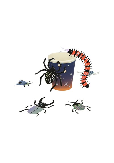 Meri Meri - Making Magic Large Bug Confetti - Sihirli Büyük Böcek Konfetiler Tüm Yaşlar