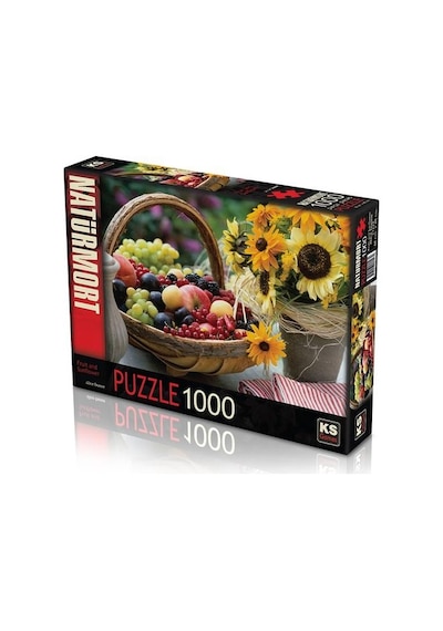Ks Games 1000 Parça Fruit And Sunflower Puzzle (11227)