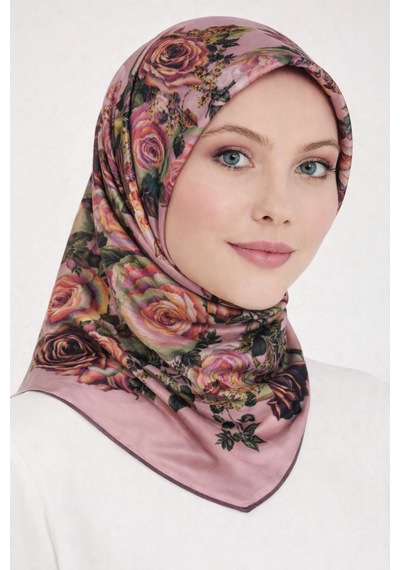 Aker Polyester Rayon Eşarp 6715769 Pudra