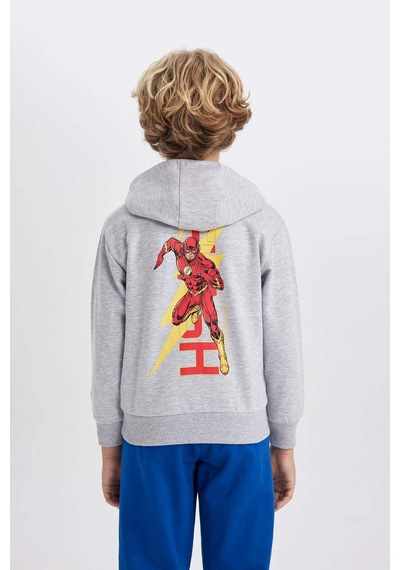 Defacto Erkek Çocuk The Flash Kapüşonlu Kalın Sweatshirt B3589A823WNGR210 Defacto Erkek Çocuk The Flash Kapüşonlu Kalın Sweatshirt B3589A823WNGR210