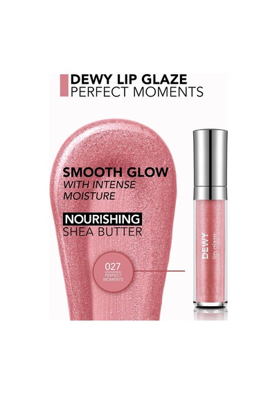 Besleyici Dudak Parlatıcısı - Dewy Lip Glaze - 027 Perfect Moments