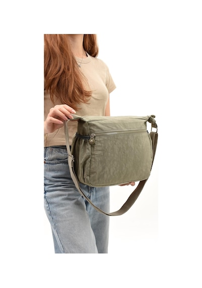 Çapraz Askılı Ultra Hafif Çok Cepli Bayan Omuz Çantası Vizon Model: 571-6d - Vizon