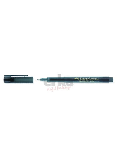 Faber-castell Broadpen Gri Keçeli Kalem - 10 Adet