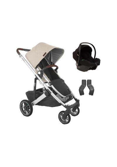 Uppababy Cruz V2 Cosmo Travel Sistem Bebek Arabası Declan - Black