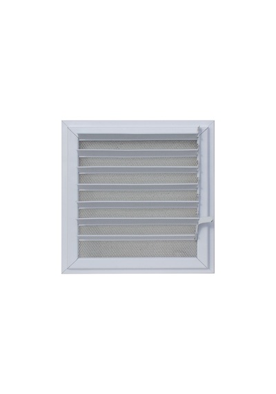 Alüminyum Menfez Beyaz Uzun Ömürlü Banyo Wc Havalandırma Panjur