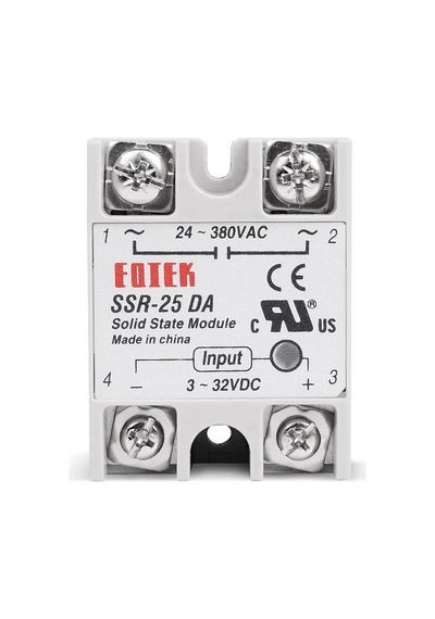 Ssr-25da Ssr Solid State Röle 25a Katı Hal Rölesi
