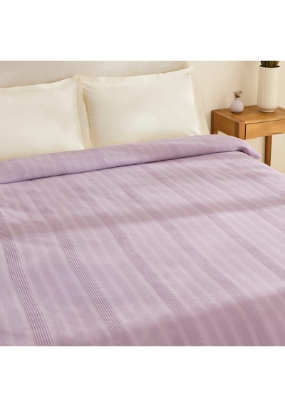 Karaca Home Layna Ecocell Çift Kişilik Tek Pike Lila Lila