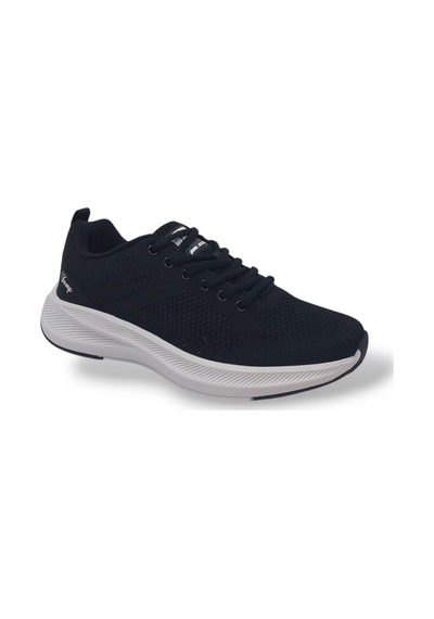 Jump 32260 Unisex Siyah Memory Taban Sneaker Günlük Spor Ayakkabı Siyah