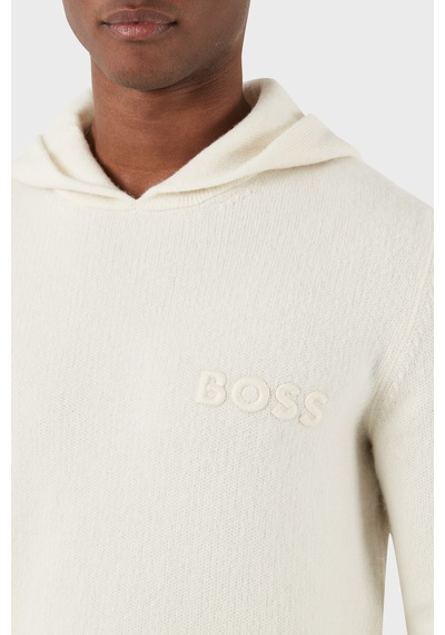 Boss Erkek Kazak 50500676 131 Ekru