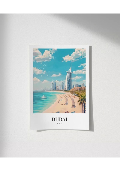 Çerçevesiz Poster Dubai'nin Lüks Sahilleri