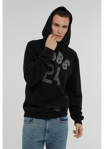 Superfly MEN KAPŞ. SWEAT-1 Siyah Erkek Sweatshirt Siyah