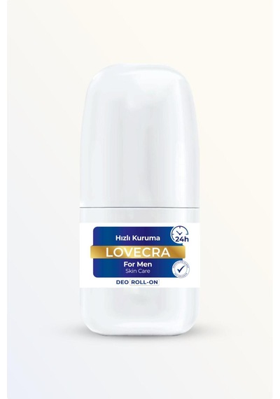 Doğal Erkek Deo Roll On 24 Saat Etkili Terleme Önleyici Ter Kokusuna Karşı Koruma Hassas Cilt 50 Ml