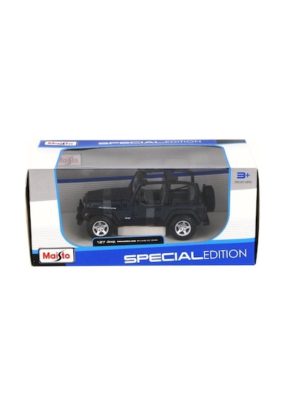 Maisto 1/27 Jeep Wrangler Rubicon Lacivert Çok Renkli