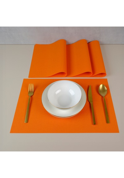 Maxstyle Pumpkin 4 Parça Amerikan Servis 30x45 Cm Renkli