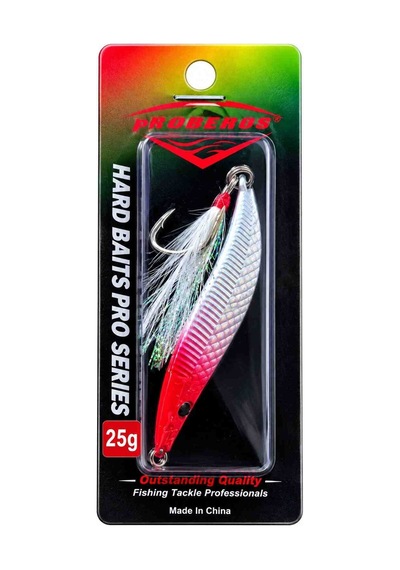 Proberos 25 Gr Jig Yem Uzak Atış Holografik Parlak Gövde Balık Deseni Ve Güçlü Aksiyon