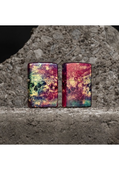 Zippo 48458 Galaxy Skull Design Çakmak