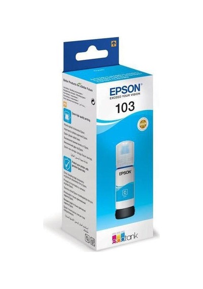 103 Epson Ecotank Mürekkep Mavi - Cyan