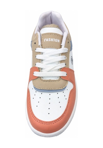 Papucumun Dünyası Unisex Bağcıklı Hafif Sport Tasarım Günlük Mevsimlik Sneaker Turuncu