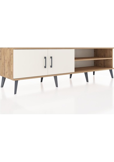 Hyperion Tv Ünitesi 2 Raflı 2 Kapaklı 176x44x51 Çam-aytaşı/çam Aytası/atlas Çam Hyperion Tv Ünitesi 2 Raflı 2 Kapaklı 176x44x51 Çam-aytaşı/çam Aytası/atlas Çam