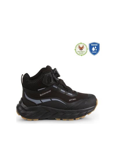 Buckhead Trekky Çocuk Suya Dayanıklı Waterproof Bot - Siyah Buck3117-001