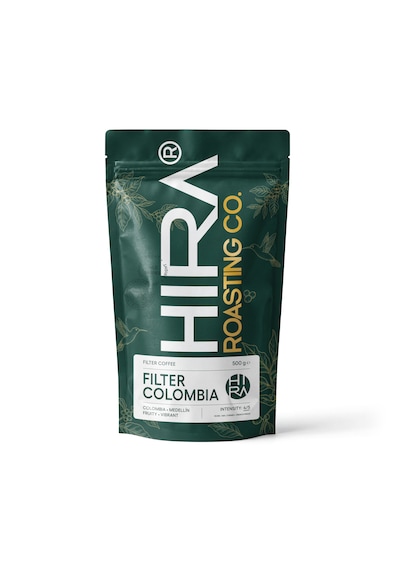 Hıra Roasting Co Colombia Çekirdek Filtre Kahve 500 Gr