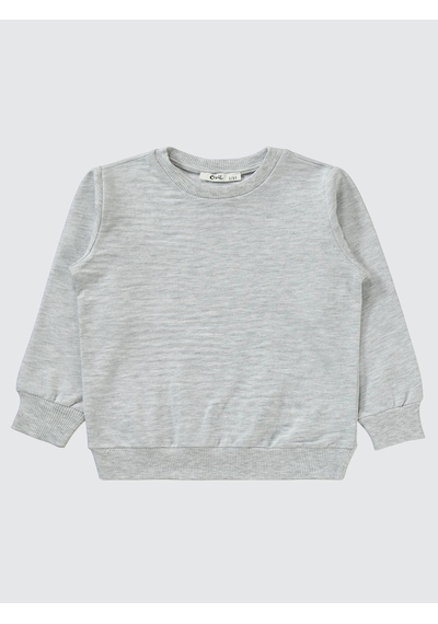 Civil Boys Civil Unisex Çocuk Eşofman Takımı 2-5 Yaş Karmelanj Karmelanj Gri